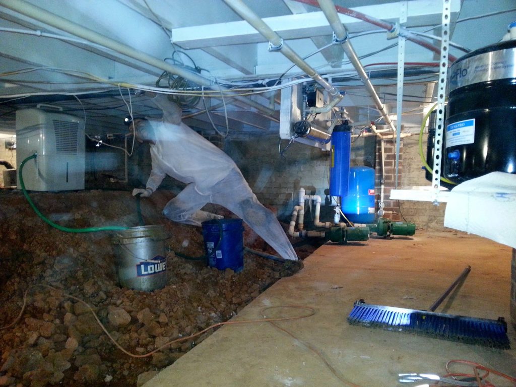 Crawl Space Encapsulation in Greenville, SC