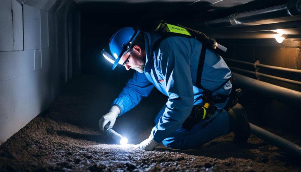 Crawl space inspection