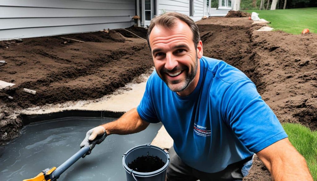 French Drain Basement Installation - French Drain Installation Easley SC 