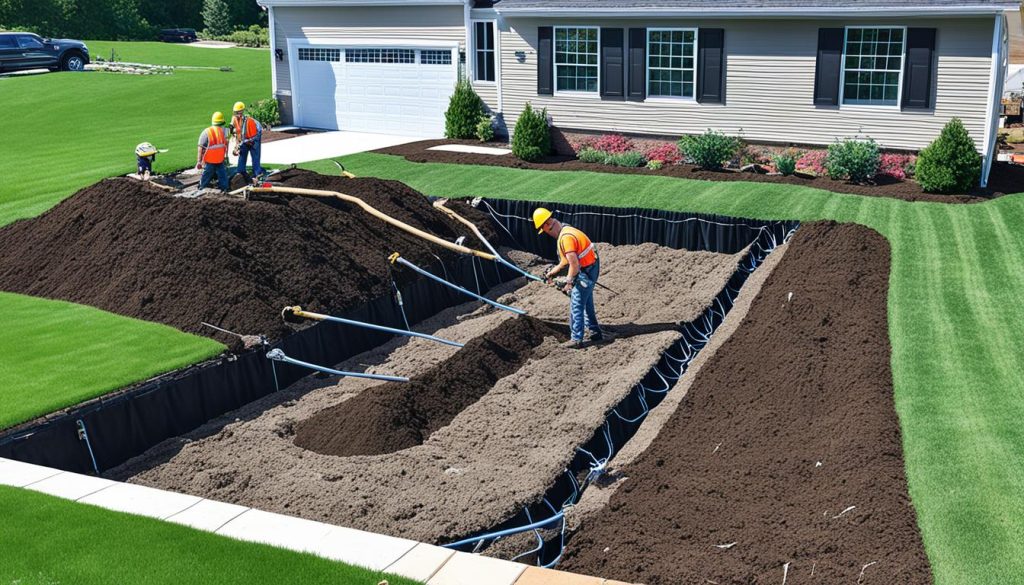 French Drain System - French drains