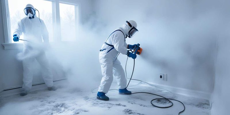 Mold Removal Companies Clemson SC - How Much Mold is in your Home? - fogging during mold remediation - Moisture Inspections for Home Sales - MOLD! Why, How, Where, and What to Know