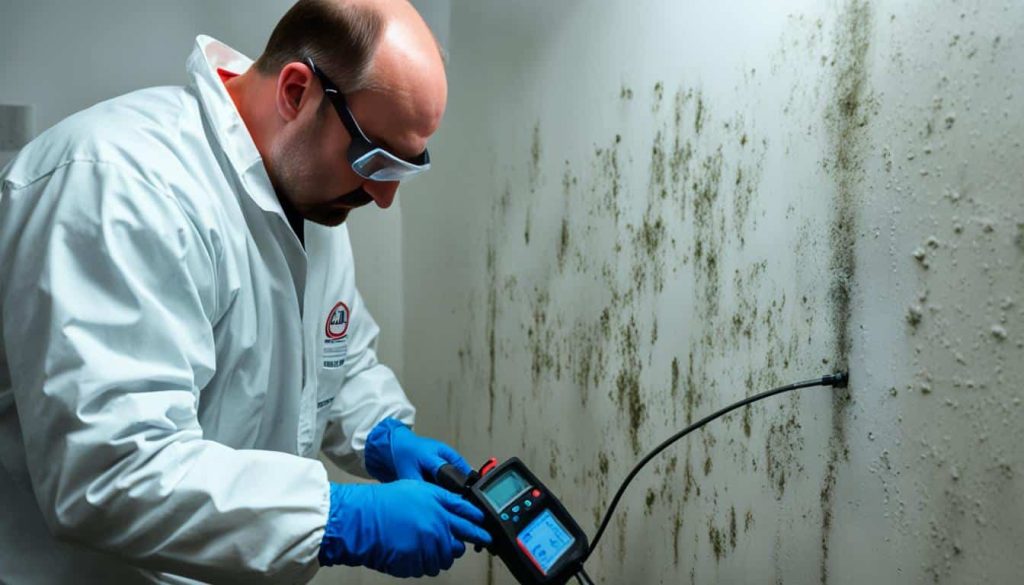 Mold remediation inspection in Mauldin - Air Quality Test South Carolina 