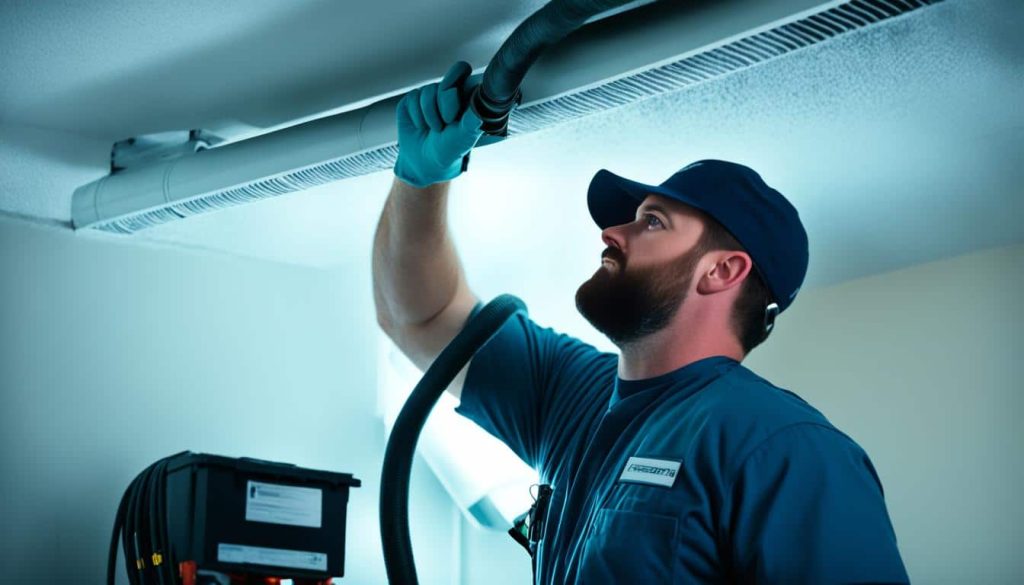 Professional air duct cleaning in Simpsonville