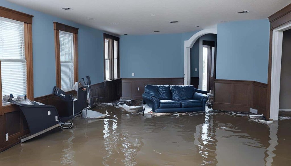 Water Damage & Restoration process in Easley