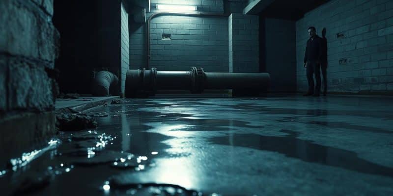 What causes water in the basement?