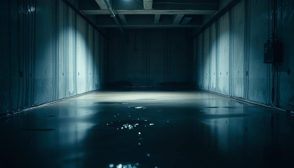 signs of water accumulation in basements - What Causes Water in The Basement?