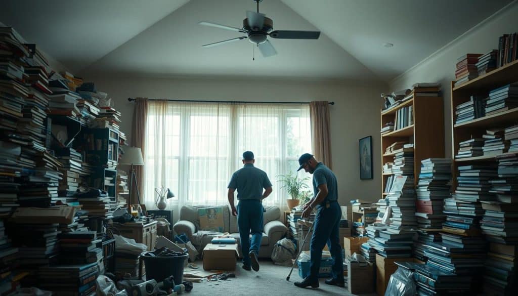 What are hoarding cleaning services?