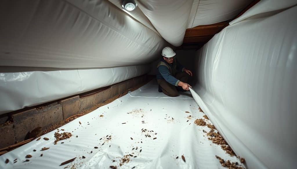 professional crawl space encapsulation - Can I encapsulate my crawl space myself?