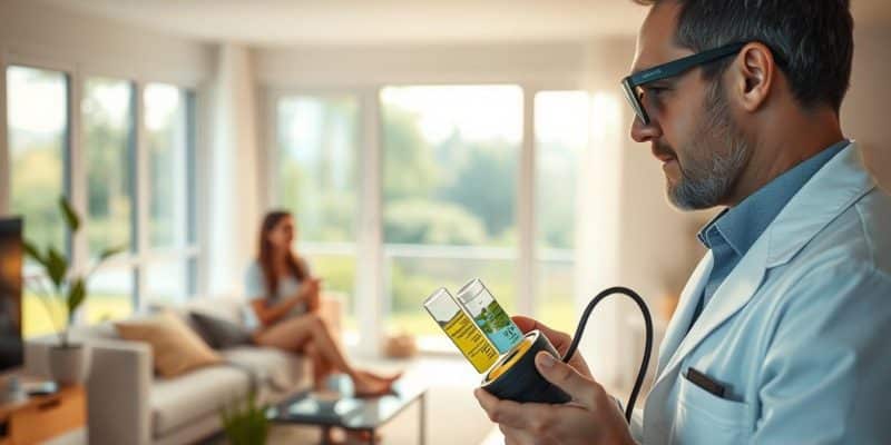 What are the benefits of an air quality test?