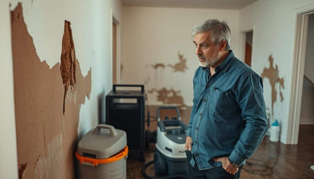 Can I do water damage restoration myself?