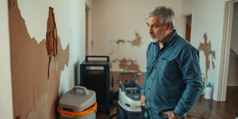 Can I do water damage restoration myself?