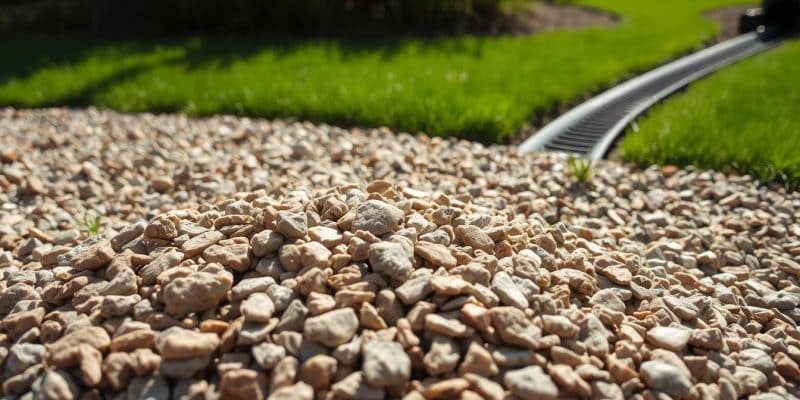 gravel for french drain