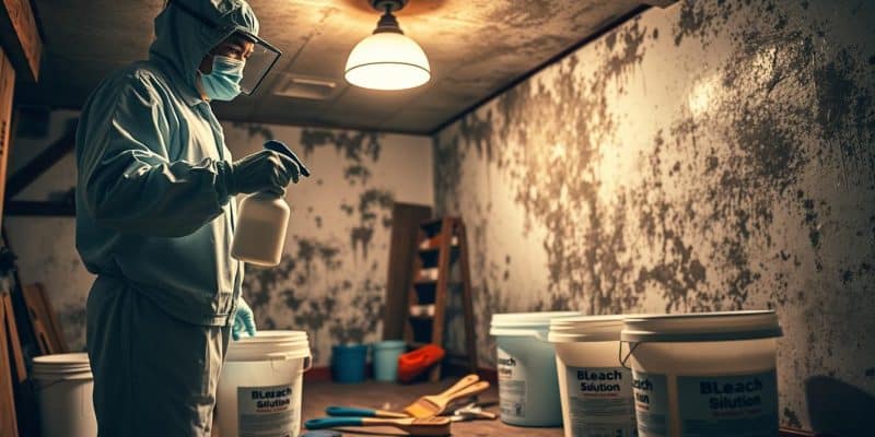 mold remediation with bleach